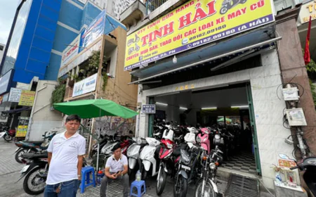 Mua xe máy từ cửa hàng xe cũ, nay cửa hàng đóng cửa, làm sao sang tên?