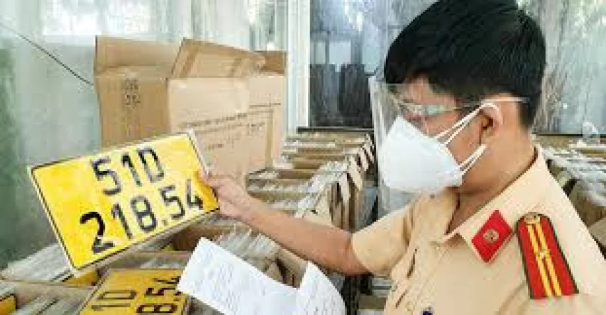 Đăng ký xe hơi 5 chỗ biển vàng lần đầu, phải làm thủ tục như thế nào?