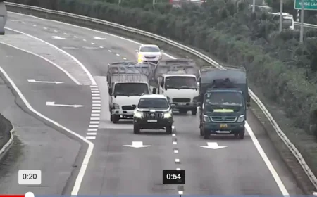 Vụ 3 ô tô rượt đuổi như phim hành động: Có được đuổi chặn xe khác trên cao tốc?