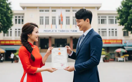 Sau sáp nhập, đăng ký kết hôn có yếu tố nước ngoài ở đâu?