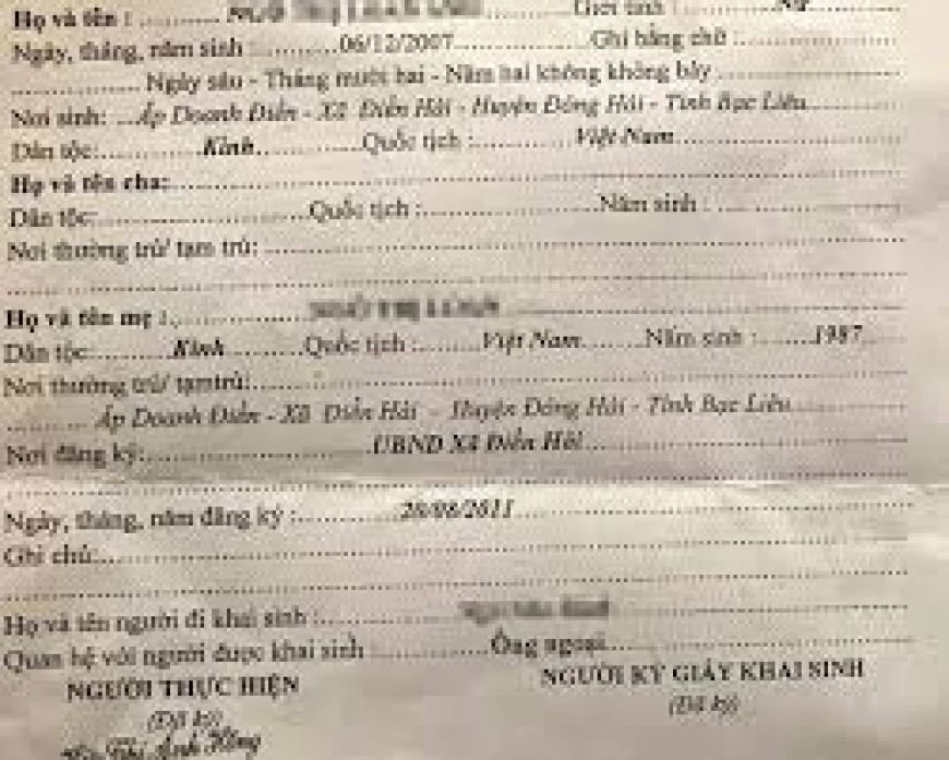 Bản sao y giấy khai sinh có thời hạn bao lâu?