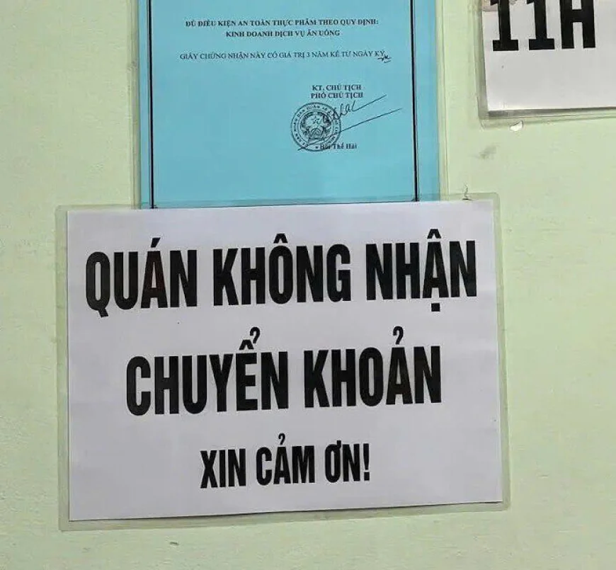 Cơ quan thuế nói gì về việc cửa hàng không nhận chuyển khoản để 'né thuế'?