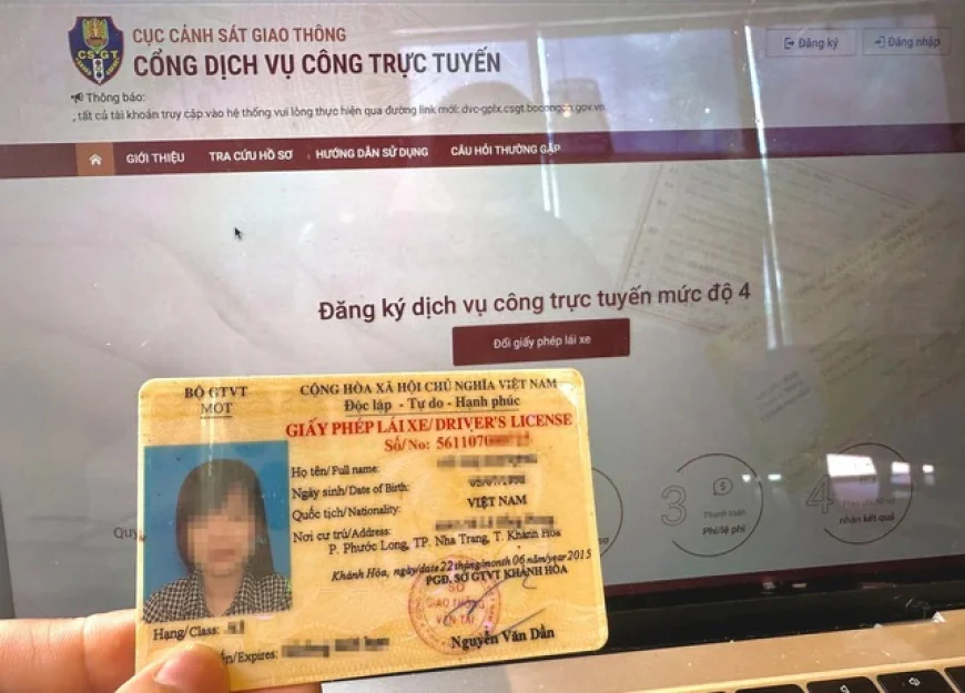 Đổi bằng lái xe trực tuyến bị trả hồ sơ: CSGT TP.HCM nói lý do