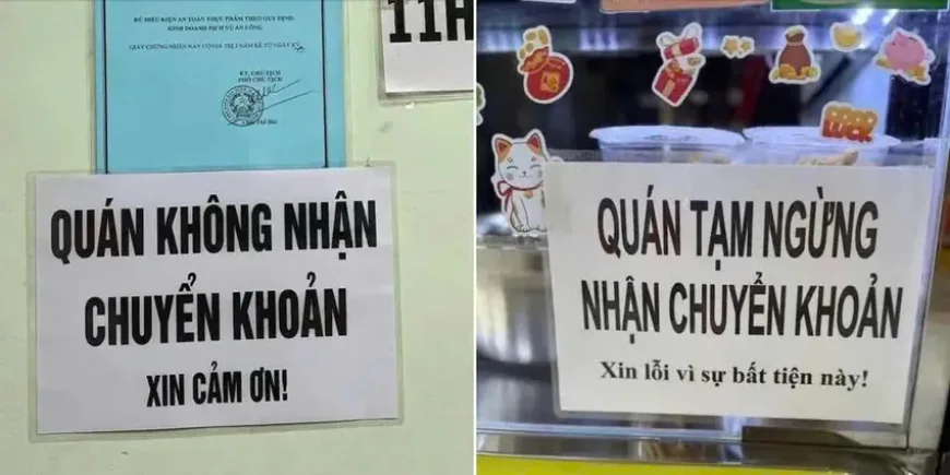 Hộ kinh doanh từ chối nhận thanh toán bằng chuyển khoản, có sai luật?