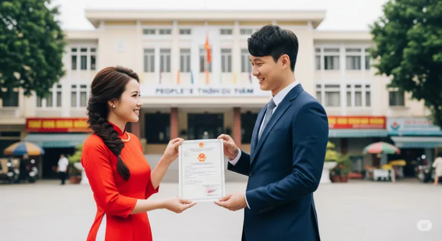 Sau sáp nhập, đăng ký kết hôn có yếu tố nước ngoài ở đâu?