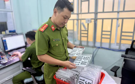 TP.HCM mới: Đăng ký xe máy ở phường Vũng Tàu, Bình Dương... sẽ có biển số 50