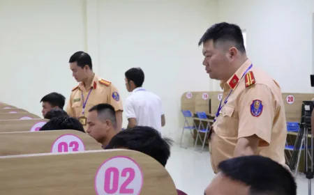 Hà Nội: Người bị trừ hết điểm GPLX sắp được kiểm tra phục hồi lại