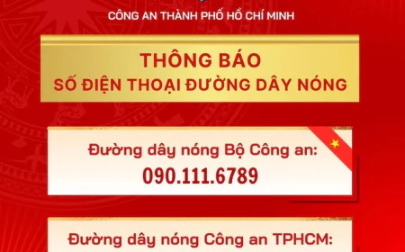 Công an TP.HCM công bố đường dây nóng tiếp nhận phản ánh tiêu cực, hành chính