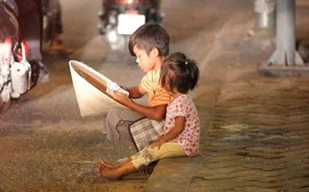 Bắt ép trẻ em đi ăn xin có thể bị truy cứu trách nhiệm hình sự