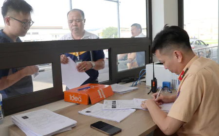 Chưa nhận GPLX sau khi đỗ sát hạch, tài xế đọc số bằng lái sẽ không bị phạt