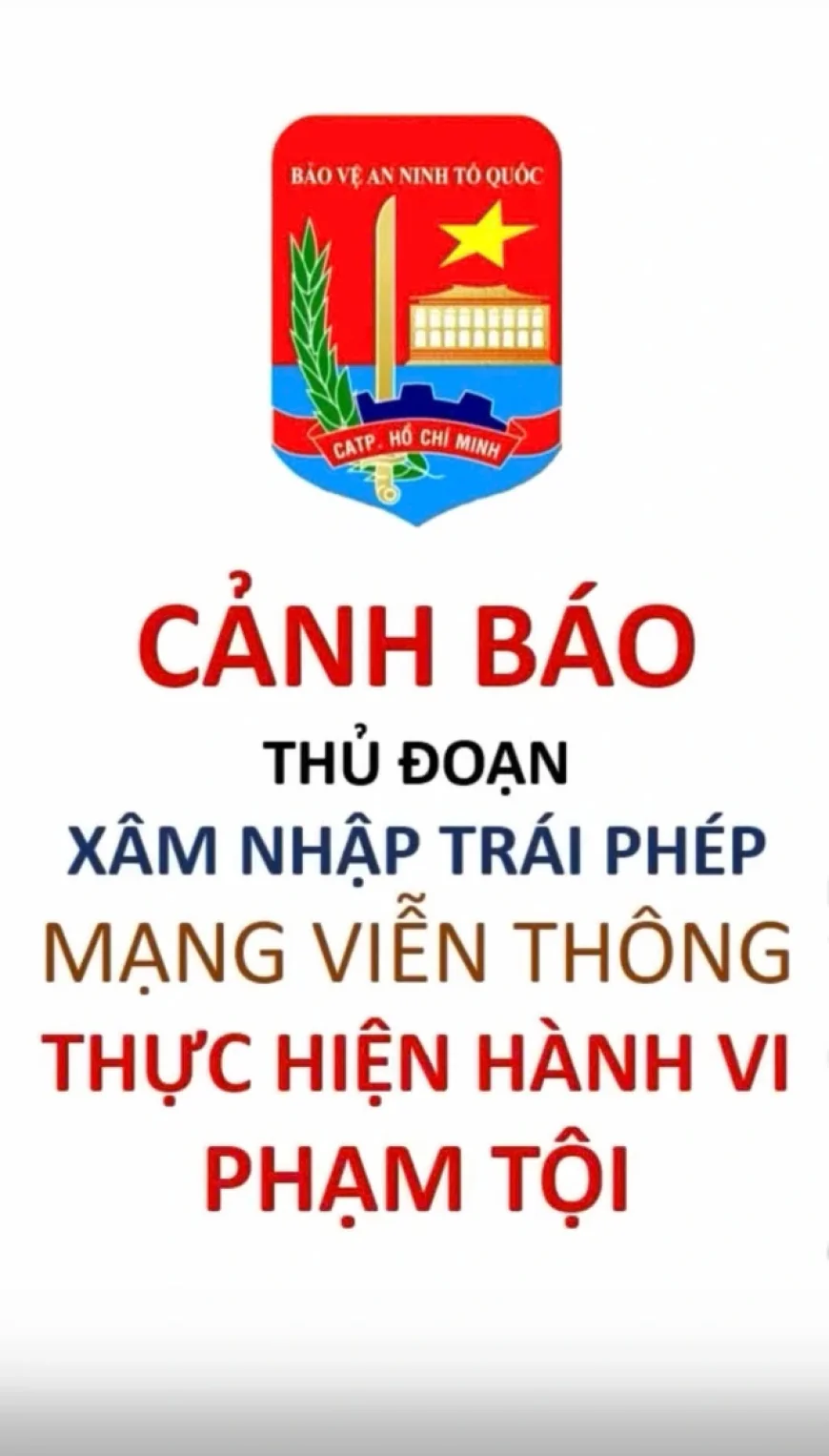Công an TP.HCM cảnh báo thủ đoạn dùng trạm phát sóng giả, phát tán tin nhắn rác