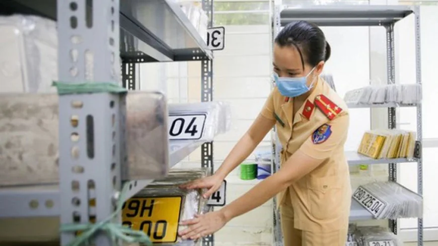 Hướng dẫn đăng ký xe, cấp biển số xe sau ngày 1/7/2025