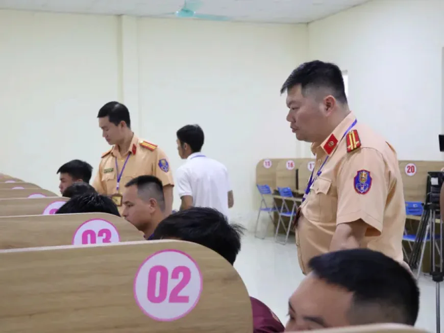 Hà Nội: Người bị trừ hết điểm GPLX sắp được kiểm tra phục hồi lại