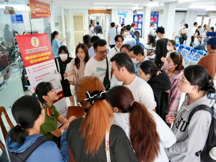 3 điểm làm hộ chiếu ở TP.HCM sau sáp nhập