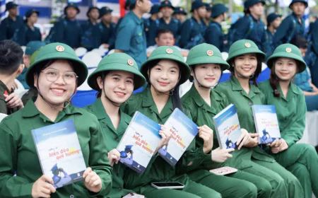 Từ 7-8, UBND cấp xã thực hiện việc tuyển chọn công dân nữ nhập ngũ