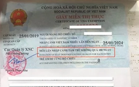 Có giấy miễn thị thực 5 năm, đăng ký tạm trú tại Việt Nam được không?