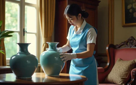 Bắt đền thế nào khi người giúp việc làm vỡ đồ quý?