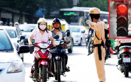 Vượt đèn đỏ theo hiệu lệnh của CSGT có bị phạt nguội không?