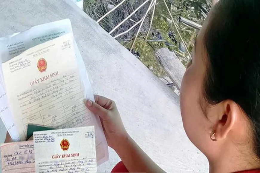 Cần làm gì để bổ sung năm sinh của cha mẹ trong giấy khai sinh của mình?