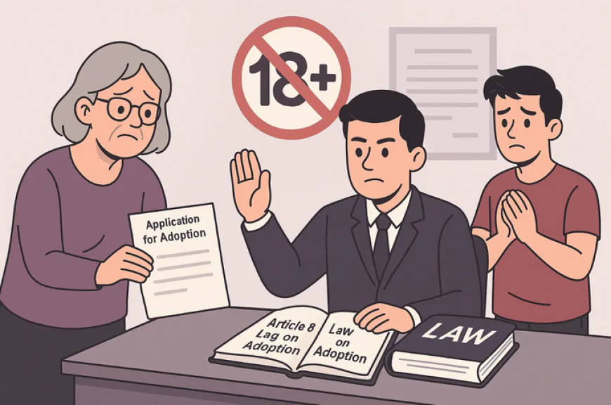 Có thể nhận con nuôi trên 18 tuổi không?