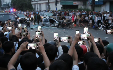 Quay video, livestream cảnh tang thương, vô duyên hay phạm pháp?