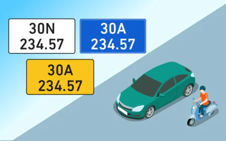 Những điều cần biết về biển số ô tô theo luật mới từ 2025