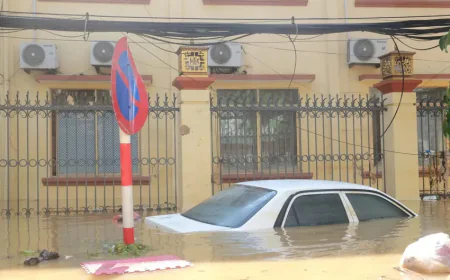 Những lưu ý để không mất quyền được bồi thường bảo hiểm khi xe ngập nước