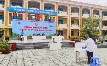 TP. Hồ Chí Minh: Tuyên truyền pháp luật về bạo lực học đường qua phiên tòa giả định